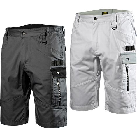 Pantaloncini da lavoro Diadora Bermuda Easywork Light - XXXXL - Grigio