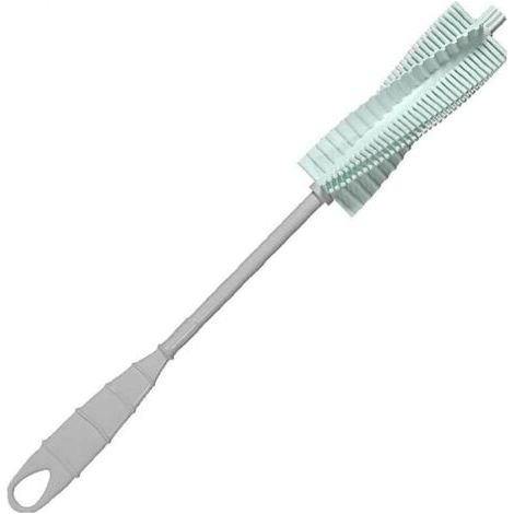 1pc Bouteille Bébé Brosse Goupillons avec Longue Poignée Souple Nettoyant Bouteille en Silicone pour Tasses Tasses Bouilloires Verres À Vin (1/5)