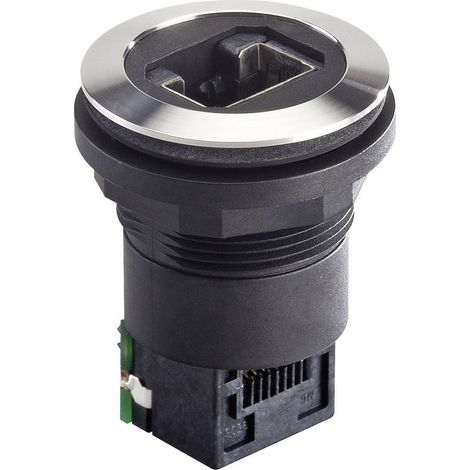 Schlegel RRJVARJ45STB Presa da pannello RJ45 RRJVARJ45STB Presa Poli: 8P8C 1 pz.