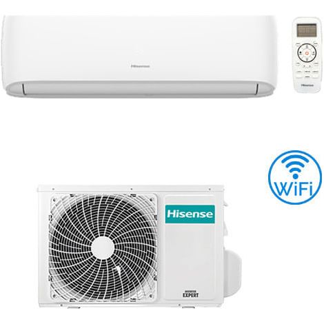 Climatizzatore Condizionatore Hisense New Hi Comfort Wifi 9000 BTU CF25YR4BG INVERTER Classe A++/A+ (1/5)