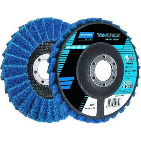 Norton Vlies-Fächerscheibe VTX Rapid Prep Low Flex-125 Mittel