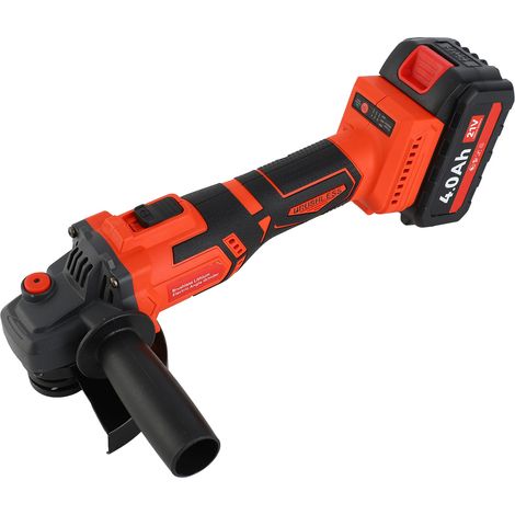 Meuleuse d'angle sans fil 21 V, meuleuse d'angle sans fil 125 mm, outil de meulage d'angle puissant, livré avec 2 batteries et un chargeur (1/5)