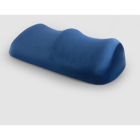 Coussin ergonomique pour les genoux et les jambes, petit coussin de surélévation, coussin de soutien en mousse à mémoire de forme pour les genoux et les jambes 50 x 30 x 14,5 cm (1/5)