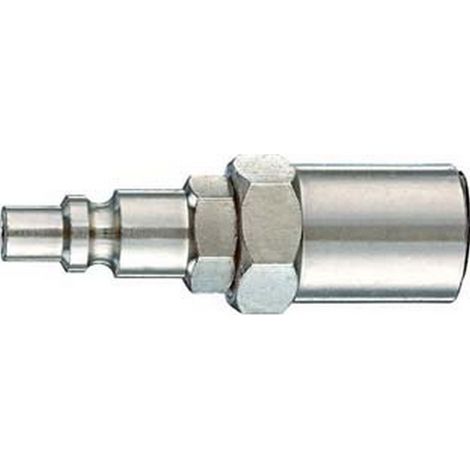 10PZ innesto rapido profilo italia con ina - per tubo mm.8x17 art.14/b