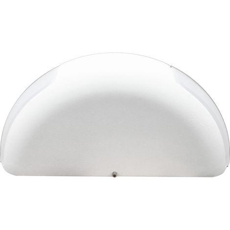 Lampada applique LED 10w semiluna rifinitura bianco doppio fascio (1/3)