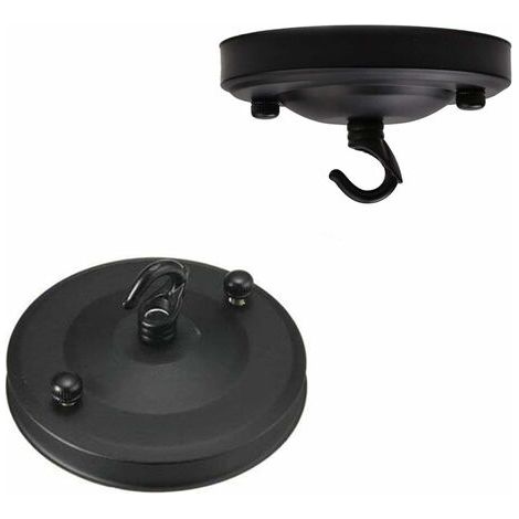 2 ganci da soffitto per lampadari vintage, ganci da soffitto in ferro battuto vintage, portapiatti, lampadario, tetto, ventosa, telaio, luce, accessori adatti, idee fai da te