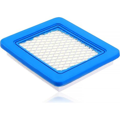 1 Pièce Cartouche de filtre à air 491588S, Filtre a Air Tondeuse, Bleu Filtre a Air Tracteur Tondeuse, Compatible avec Briggs et Stratton 491588 491588S 4915885 399959 PT15853 (1/5)