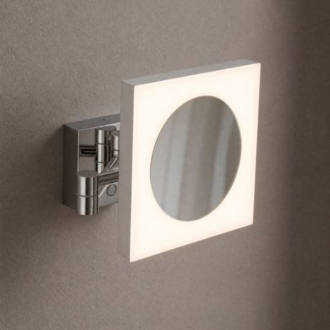 Kronenbach LED Kosmetikspiegel 2.0 Wandmodell eckig mit Direktanschluss (1/3)