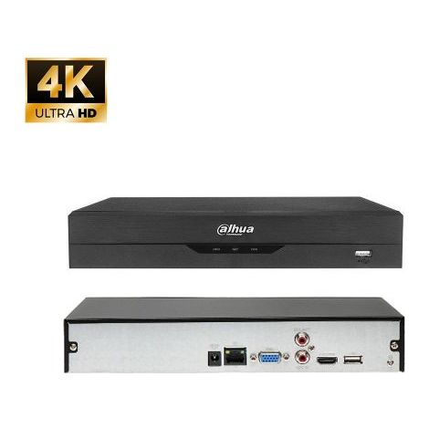 Dahua NVR 8 canali IP ULTRA-HD 12MP IA - NVR2108HS-I2 (4K) S