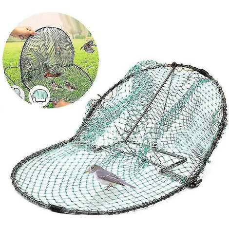 Pige oiseaux receveur nid d'oiseau filet de chasse aux oiseaux filet de chasse aux pigeons pige pattes d'oiseaux20cm