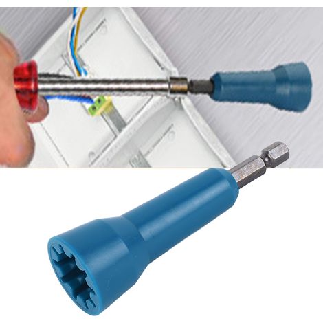 Outils de torsadeur de fils pour connecteurs électriques [Matériel électrique] + [Conception robuste] + [Résistance] + [Densité élevée] [Nylon] + [26g] + [Universal] + [1] + [Electrician] + [Spinner]  (1/5)