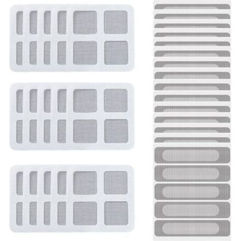 Kit de réparation pour fenêtre (30 pcs), réparation de moustiquaires, écrans et cloisons sèches, pratique pour la maison et le jardin (1/5)