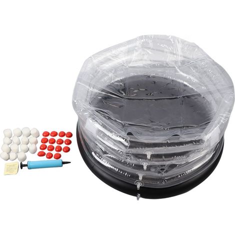 Kit monotub gonflable portable pour la culture de champignons, chambre de fructification réutilisable avec pompe pour la culture à domicile. (1/5)