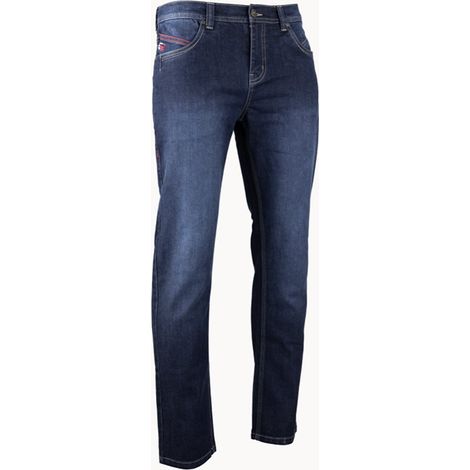 Jeans Roller Stretch 5 poches coton Bleu denim foncé 40 à 54