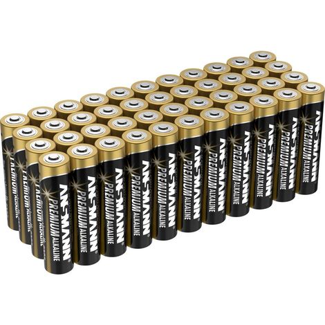 Ansmann Batteria Ministilo (AAA) Alcalina/manganese 1.5 V 44 pz.