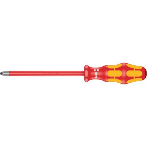 WERA VDE Kreuzschlitz-Schraubendreher Pozidriv 3x150mm PZ 165I