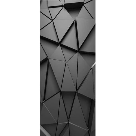 Autocollants De Porte Décoratifs Stickers Pour Réfrigérateur Revêtements Muraux Amovibles Habillage De Porte Imperméable