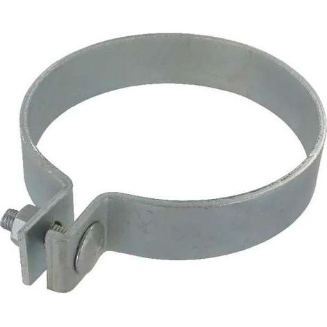 Collier pot échappement universel 55-57mm tracteur tuyau tube acier fixation support serrage à vis voiture véhicule