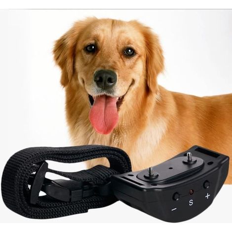 Anti-Bark-Halsband mit Kunststoff-Abschreckung zur Kontrolle des Bellens bei Hunden