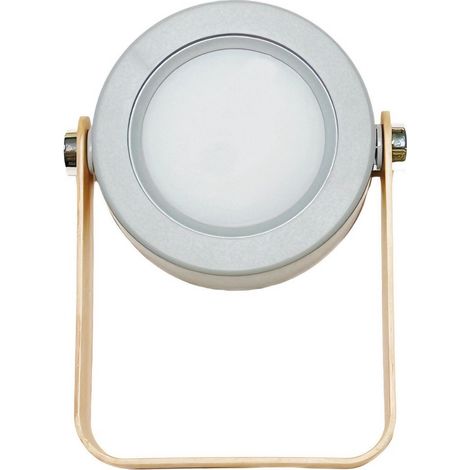 Veilleuse lanterne grise, lampe de chevet protégeant les yeux, veilleuse lanterne rétractable, veilleuse portable d'exté (1/5)