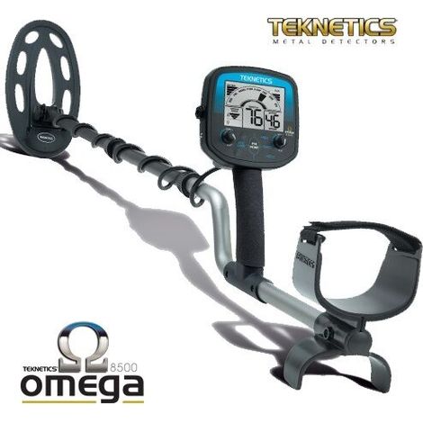 Teknetics Metal Detector Omega 8500 con piastra 10" EX OMEGA 8000