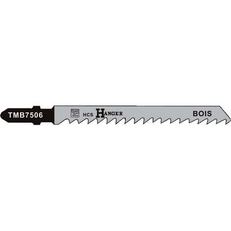 Hanger TMB7506 Set 5 Sägeblätter Stahl 75 mm für Holz