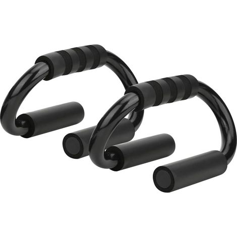 2pcs S Forme Push Up Bar Bracket Muscles de poitrine Muscles Exercice Entraînement Équipement de fitness intérieur (1/5)