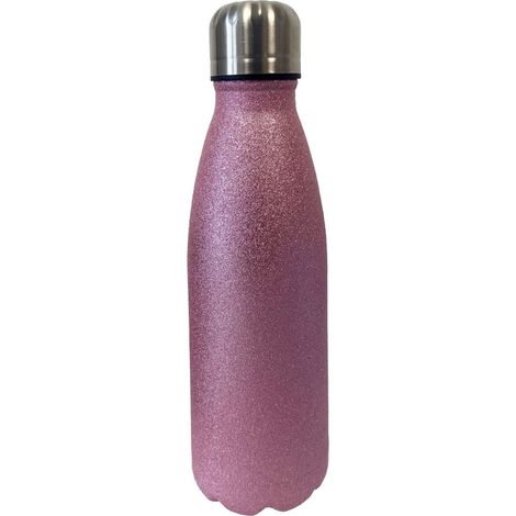Bouteille Thermos Fushia en inox - by Cbkreation (1/2)