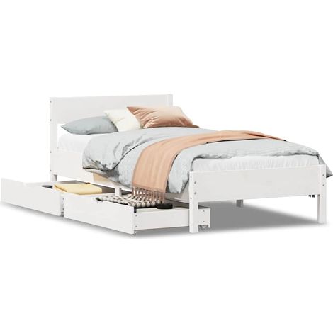 Maison Exclusive - Estructura cama sin colchón madera maciza pino