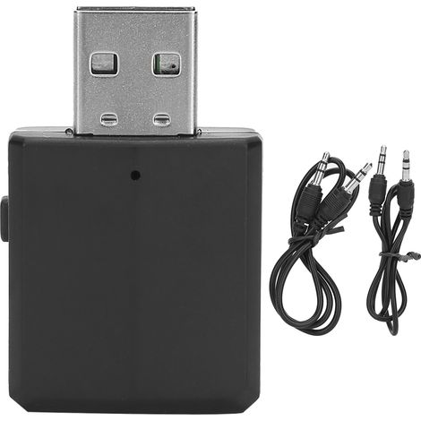 Émetteur-récepteur audio sans fil USB portable 3 en 1 Bluetooth avec 2 câbles (1/5)