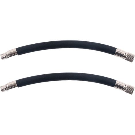 Pcs Rubber Tire Valve Extension Adapter Inflator Hose Tire Inflation Hose Rubber Air Inflator Hose Easy to Carry Fits All Tires with Standard Valves (1/5)