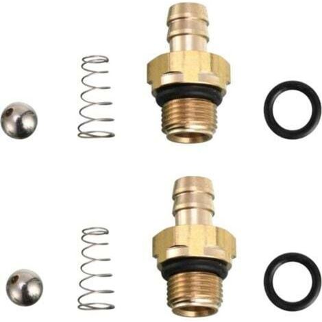 Set of compatible chemical injectors for high-pressure cleaners, replacement accessories for high-pressure cleaners for 203640GS 190593GS 190635GS