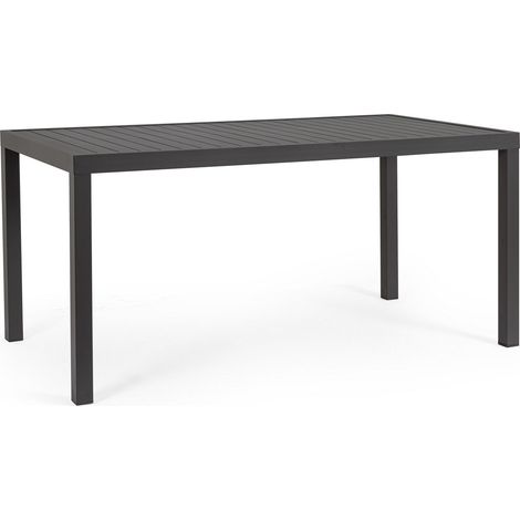 Tavolo in Alluminio dogato 150x80 Antracite (1/5)