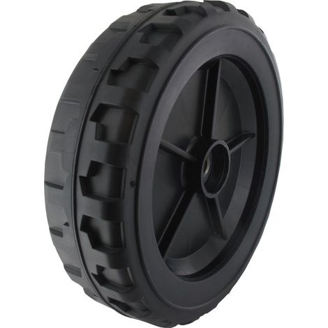 Roue Plastique Stiga Diamètre 210mm Avec Roulement. Origine 381007390/2. Remplace Origine 381007389/1. (1/2)