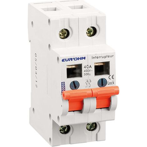 Interrupteur Sectionneur 2P 40A AC22A (30003)