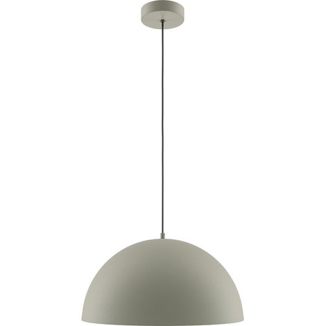 Maytoni Basic Dome Lampadario moderno a cupola da 35 cm, colore cachi, paralume grigio 1xE27 (1/5)