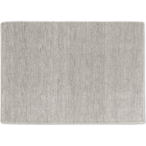 SW Tapis «Poppy» gris clair 170 x 240 cm Tapis à poils doux (1/5)