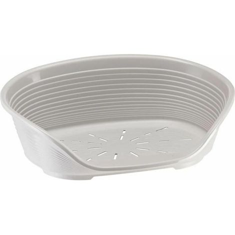 Ferplast Siesta Deluxe Hundebett Hellgrau