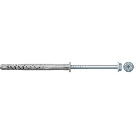 Fischer 540131 Taco largo nylon con tornillo para fijación de estructuras SXRL 8x120 FUS (Envase 50 uds) (1/4)