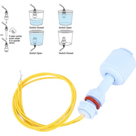 Stück PP-Kunststoff-Schwimmerschalter für den Wasserstand im Pooltank, blauer Flüssigkeitssensor-Controller P5210 (1/5)
