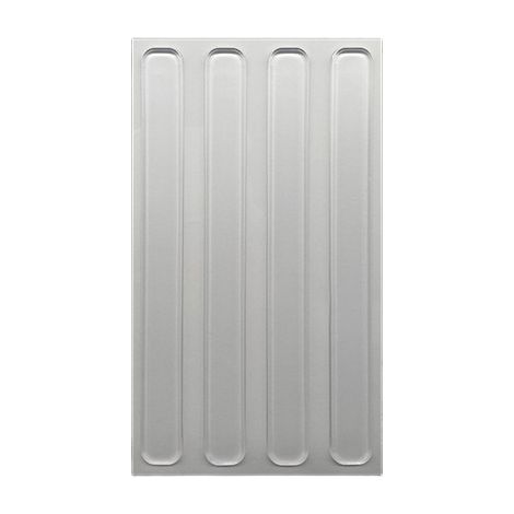 Protectores, almohadillas y alfombrillas antideslizantes de silicona transparente para muebles (15 x 1,5 x 0,3 cm, 4 unidades por paquete) (1/5)