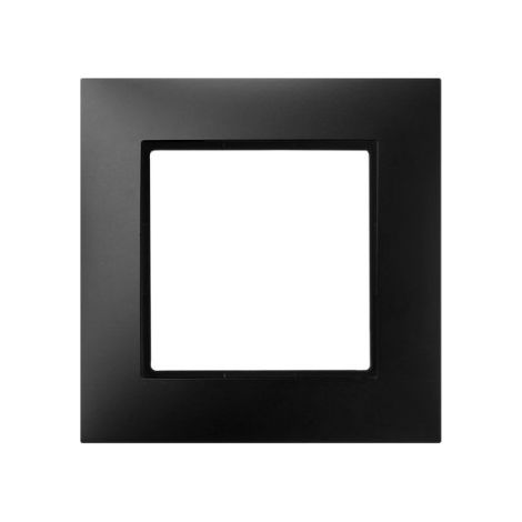 R-1U/33 CADRE SIMPLE ARIA NOIR MÉTALLISÉ.