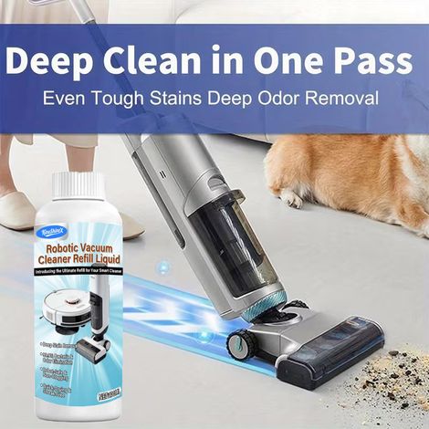 Roborock floor cleaning solution for robot vacuums, floor cleaning solution for Roborock floor scrubbers, and general-purpose mopping and stain removal. (1/5)