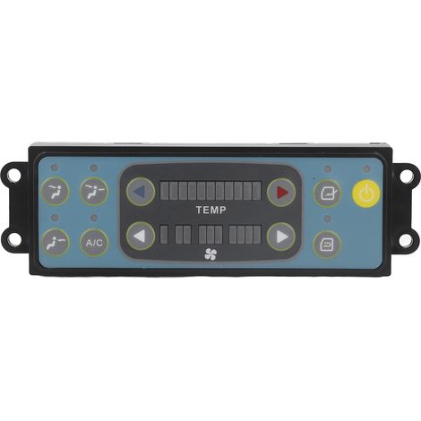 Panneau de contrôle de climatiseur pour excavatrice SANY 60/65, PC embarqué B241800000116, installation encastrée, régulateur AC (1/5)