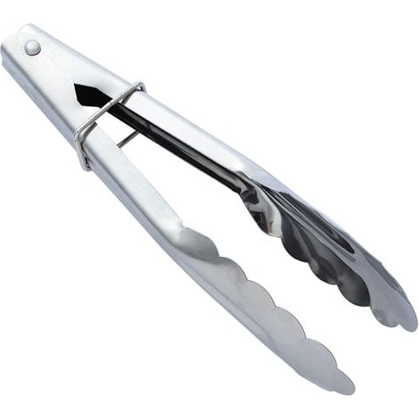 Pince multifonctionnelle en acier inoxydable pour griller sans brûler, pain, buffets et pâtisseries - AquaForge (1/4)