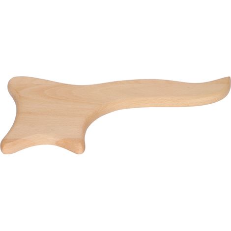 Planche de raclage en bois - outil de massage Guasha pour le dos, cou, taille, jambes, bras et corps - drainage esthétique (1/5)