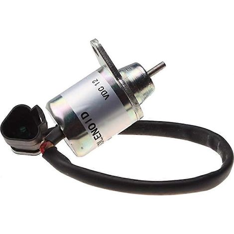 129486-77954 129486-77952 Électrovanne d'arrêt de carburant 12 V pour Yanmar Thermo King 119486-77953 41-6383 1500-3024 (1/5)