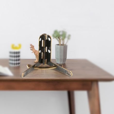 Paquet de 20 Gonds à Ressort L 90° pour Boîte Bijoux Boîte Vin Cadran Bois (1/5)