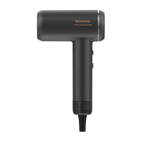 Taurus Digital Force 2000 Ionic Haartrockner Schwarz (1/5)