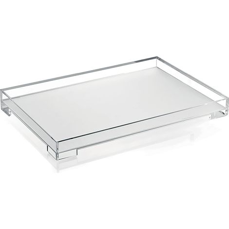 Vassoio Essence 32x23x5 cm trasparente (1/4)